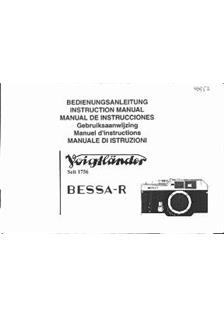 Voigtlander Bessa R manual. Camera Instructions.